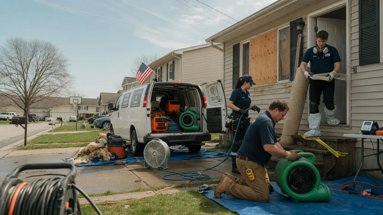 Water Damage Restoration in Redbird, OK near me